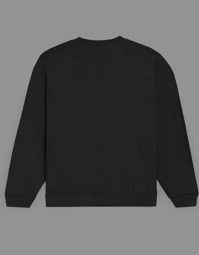 Black — Aortic Arch anatomy sweatshirt, back