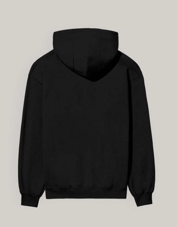 Black — Axial Thinking radiology hoodie, back