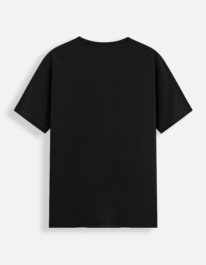 Black — The Seldinger Sequence interventional radiology t-shirt, back view