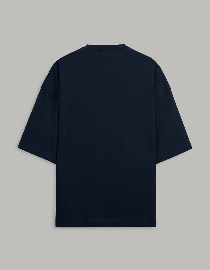Navy Blue — Axial Thinking radiology T-shirt, back