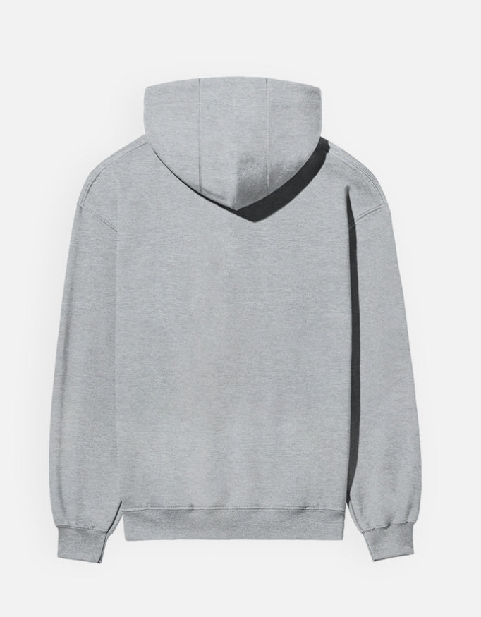 Grey Melange — Department of Radiology 1895 hoodie, back