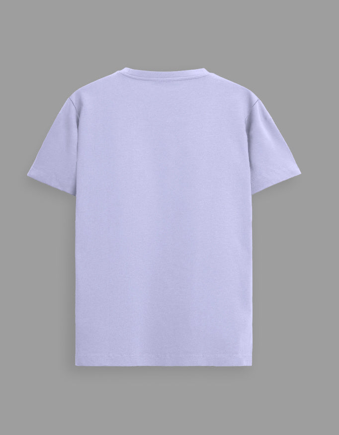 Lavender — I Wear Lead radiology t-shirt, back view