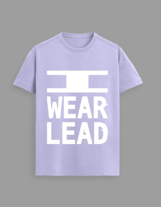 Lavender — I Wear Lead radiology t-shirt, front view